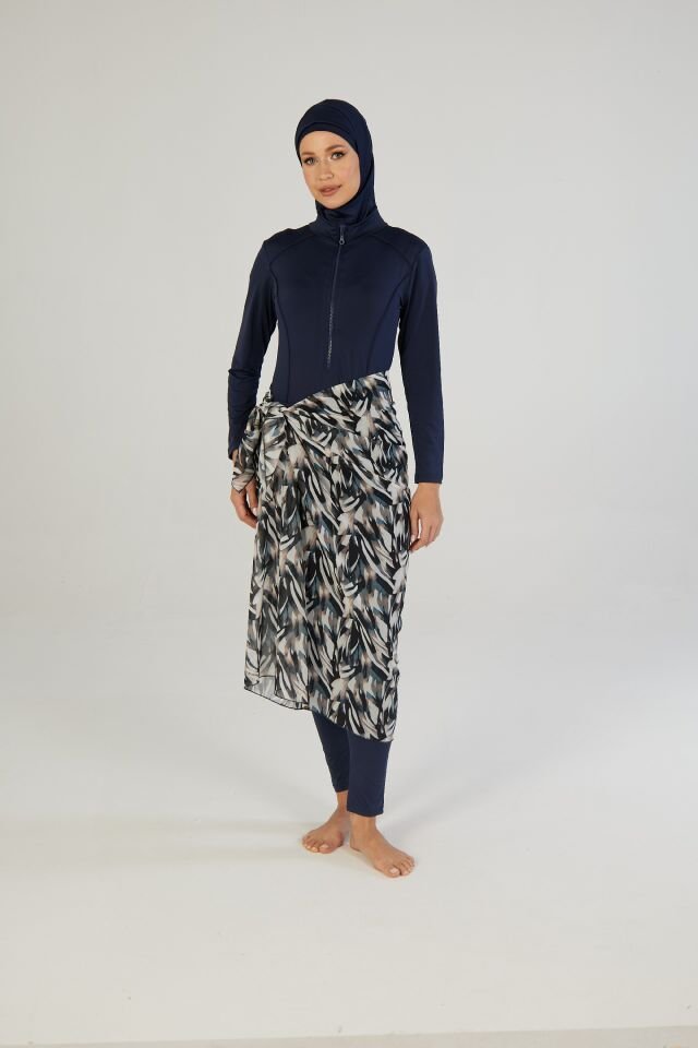 Estiva Botanik Desenli Şal Pareo