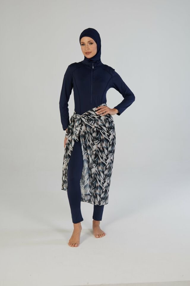 Estiva Botanik Desenli Şal Pareo