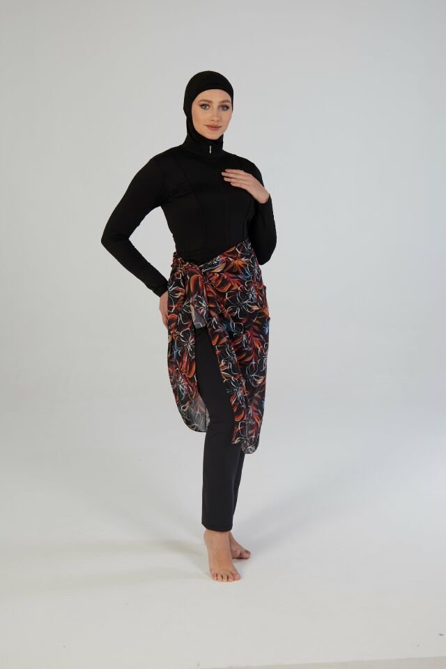 Estiva Garden Desenli Şal Pareo