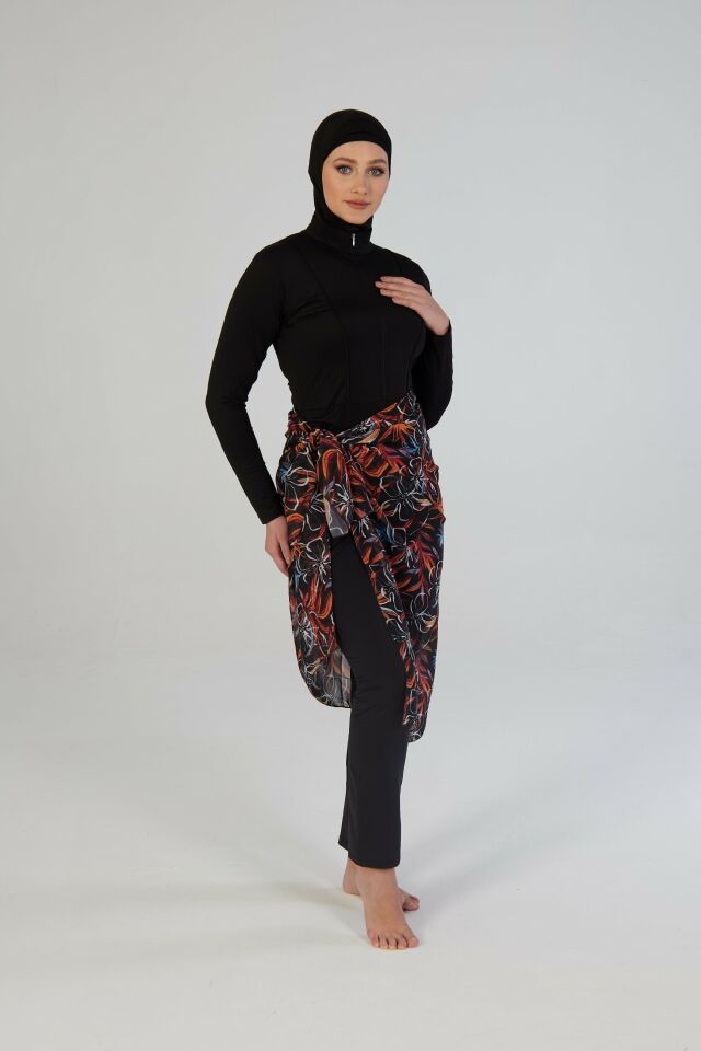 Estiva Garden Desenli Şal Pareo