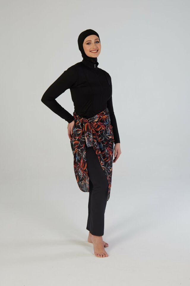 Estiva Garden Desenli Şal Pareo