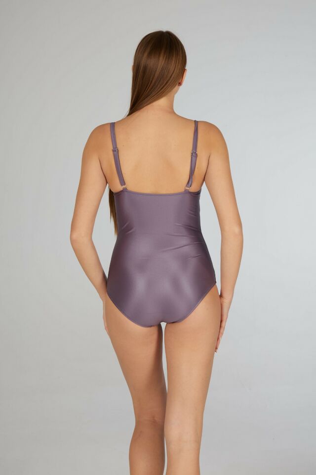 Estiva Kadın Lila Concept Tek Parça Mayo