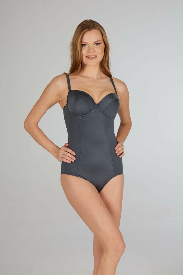 Estiva Kadın Füme Concept Tek Parça Mayo