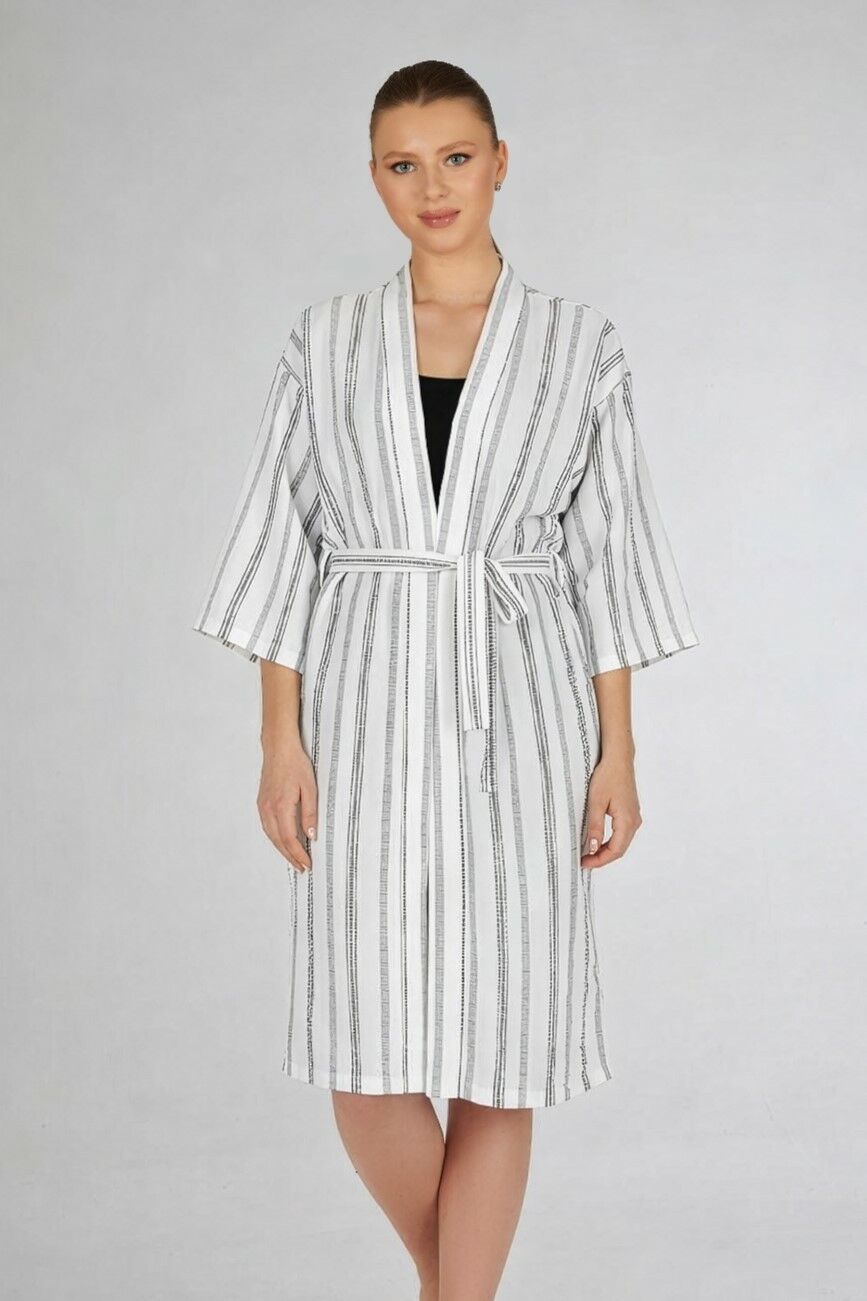 Estiva Coton Uzun Kimono Model Pareo