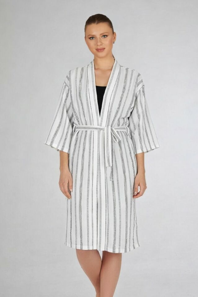 Estiva Coton Uzun Kimono Model Pareo