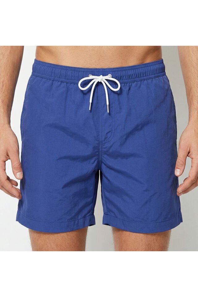 Estiva Erkek Tek Renk Tactel Deniz Şortu Battal