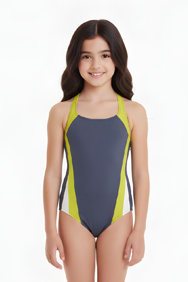 Estiva Kız Çocuk Yüzücü Mayo