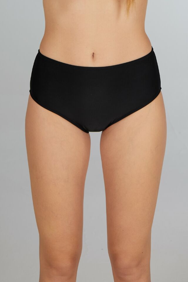 Estiva Kadın Kalın Kenarlı Düz Slip Bikini Altı