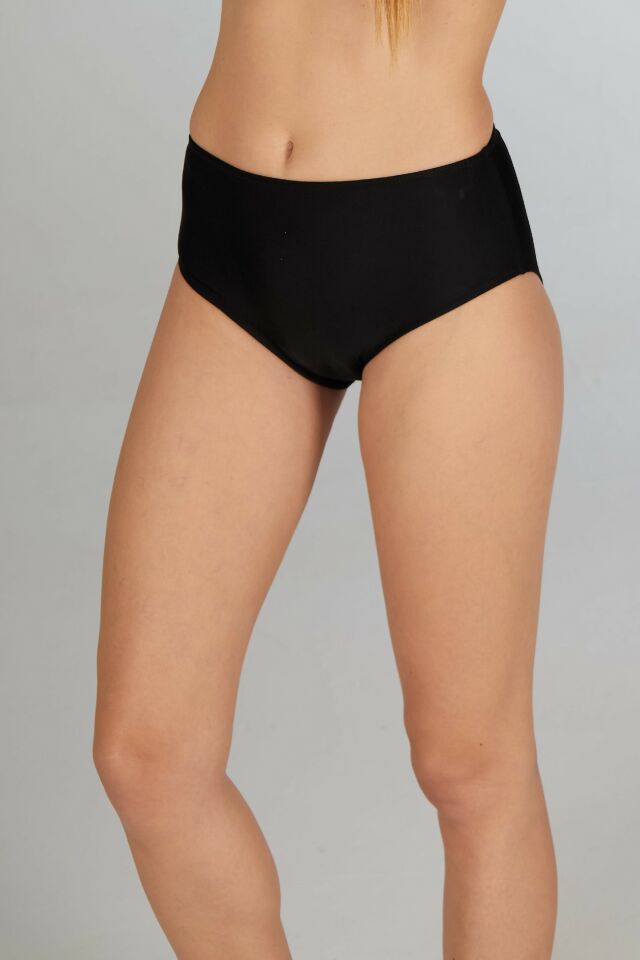 Estiva Kadın Kalın Kenarlı Düz Slip Bikini Altı alternatif görsel