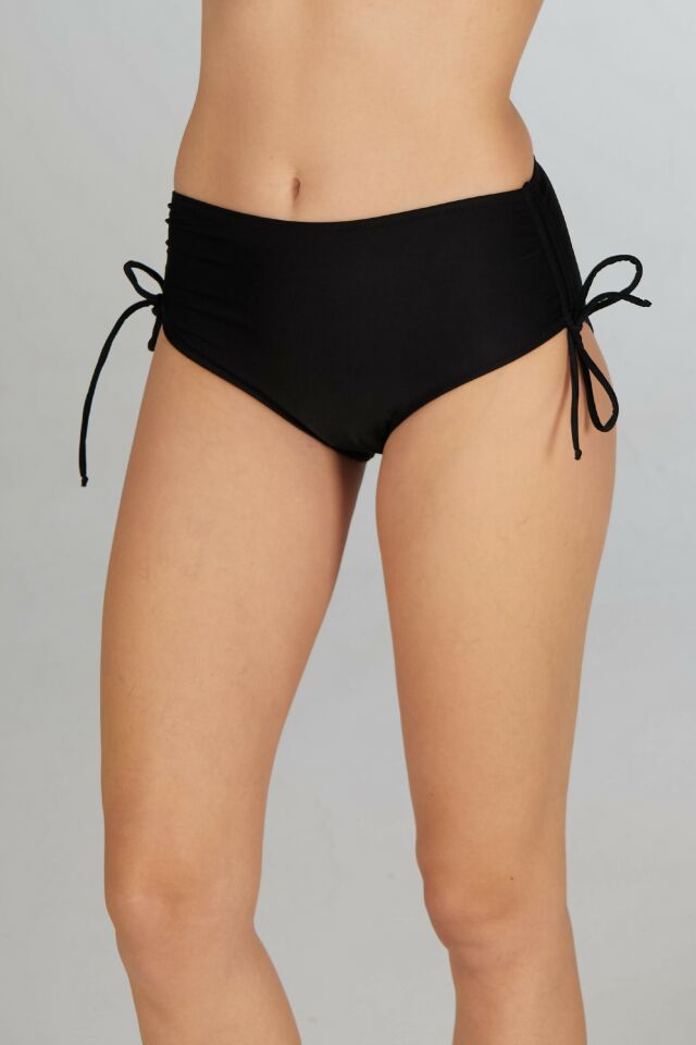 Estiva Kadın Kalın Kenarlı Bağcıklı Slip Bikini Altı alternatif görsel