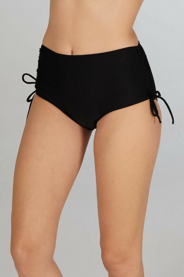 Estiva Kadın Maxi Bağcıklı Slip Yüksek Bel Battal Beden Bikini Altı alternatif görsel