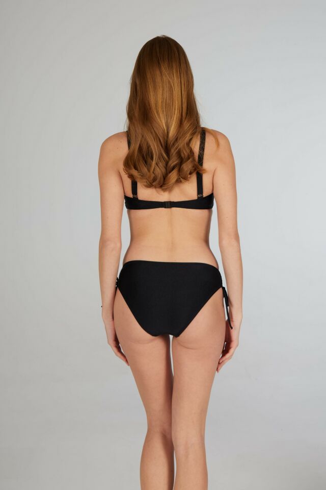 Estiva Kadın Siyah Bağcık Detaylı Concept Bikini Takımı