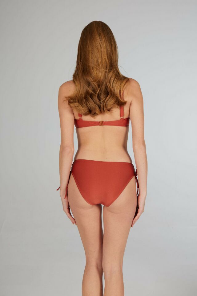 Estiva Kadın Tarçın Bağcık Detaylı Concept Bikini Takımı